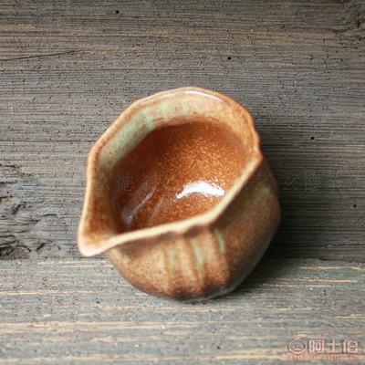 古陶公杯与粗陶茶具 批发市场的朴实造化